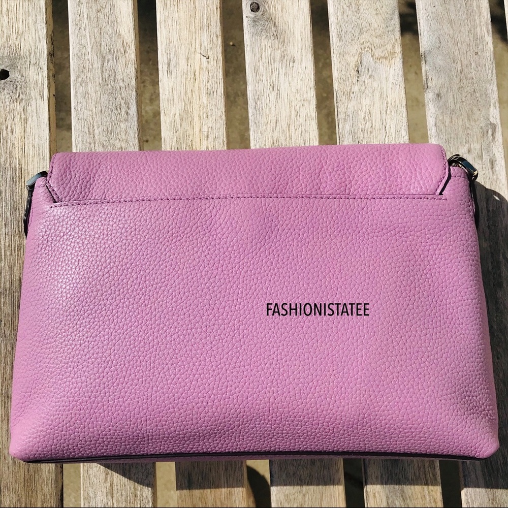 Kate spade large flap crossbody Polly orchid 527 - Picture 8 of 8